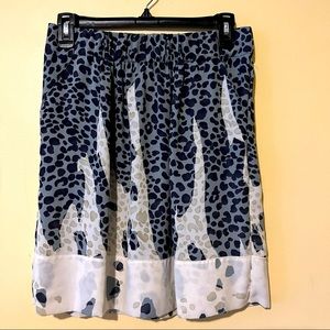 Small cabi bella skirt. Mixed print